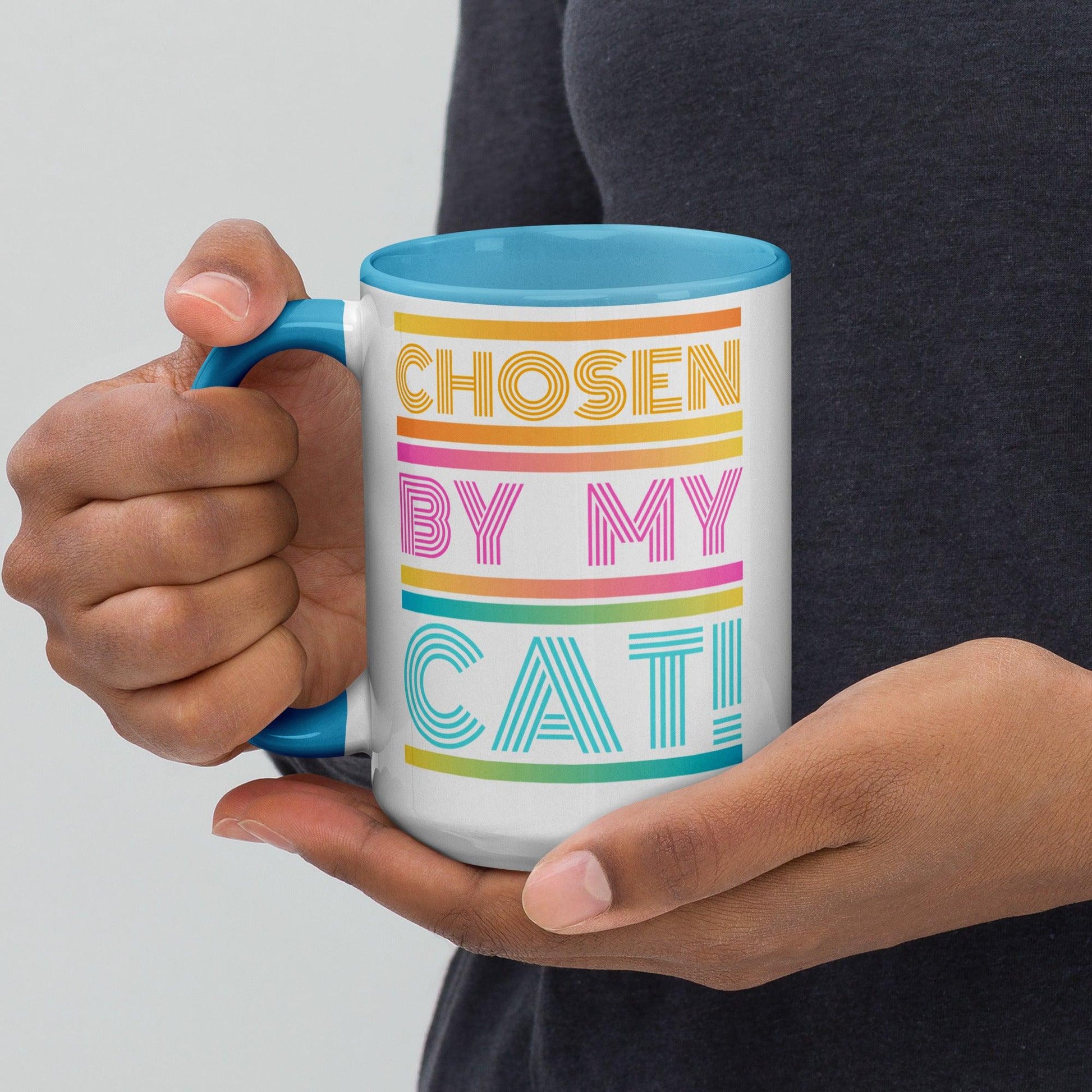 Chosen By My Cat Color Splash Mug - Pet Pride Tees