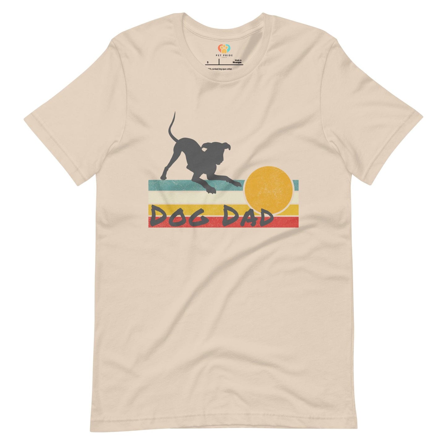 Dog Dad Crew Neck Tee - Pet Pride Tees