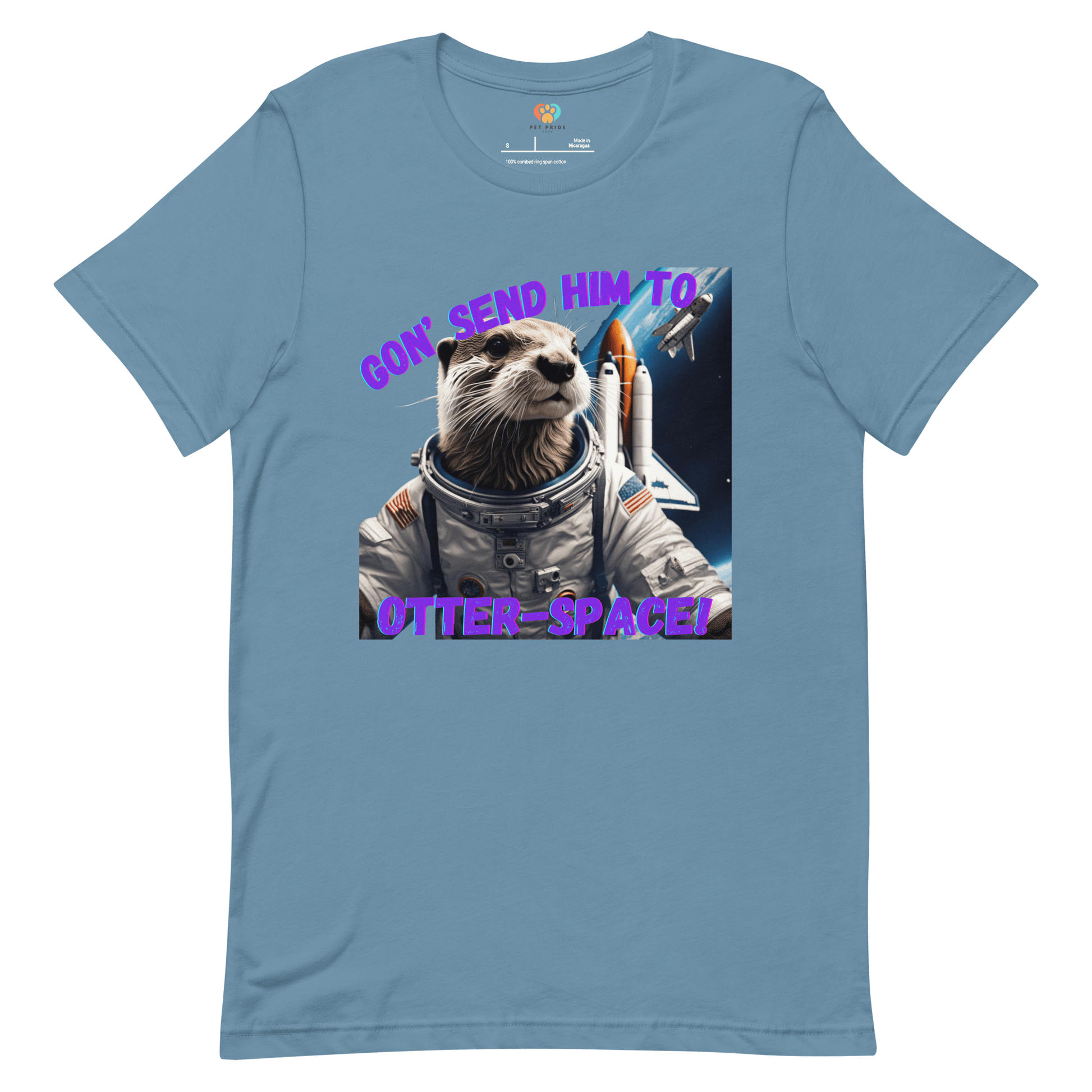 Gon' Send Him to Otter-Space Crew Neck T-Shirt - Pet Pride Tees