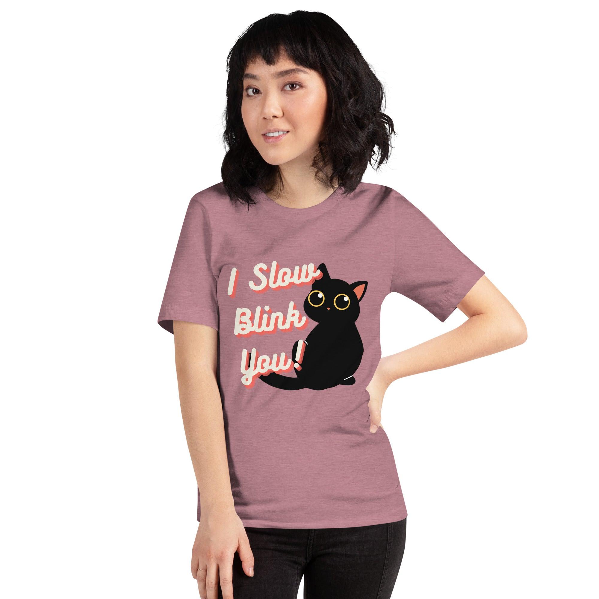 I Slow Blink You! Crew Neck Tee - Pet Pride Tees