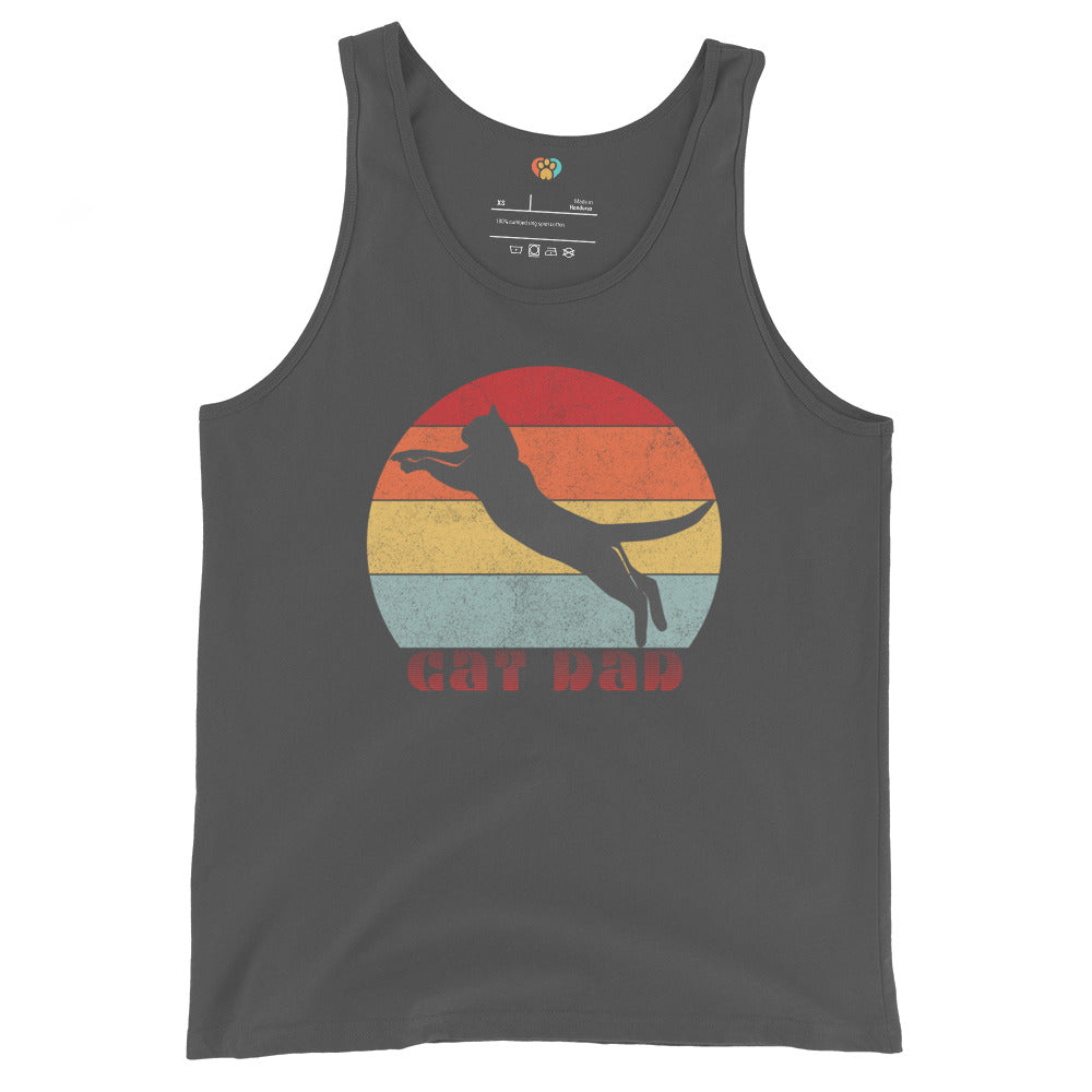 Cat Dad Unisex Tank Top