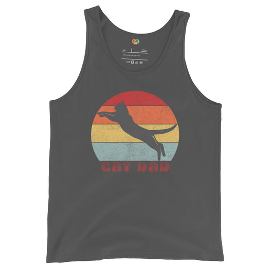 Cat Dad Unisex Tank Top