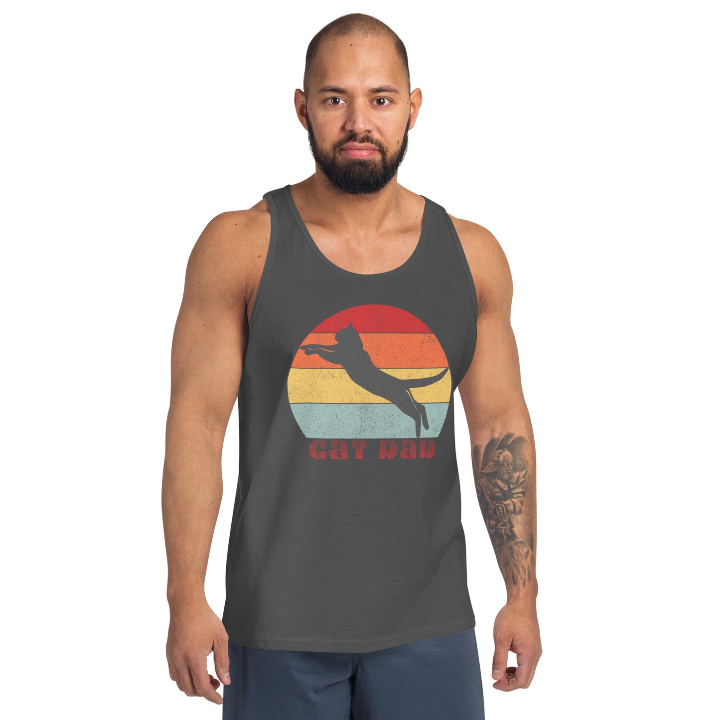 Cat Dad Unisex Tank Top