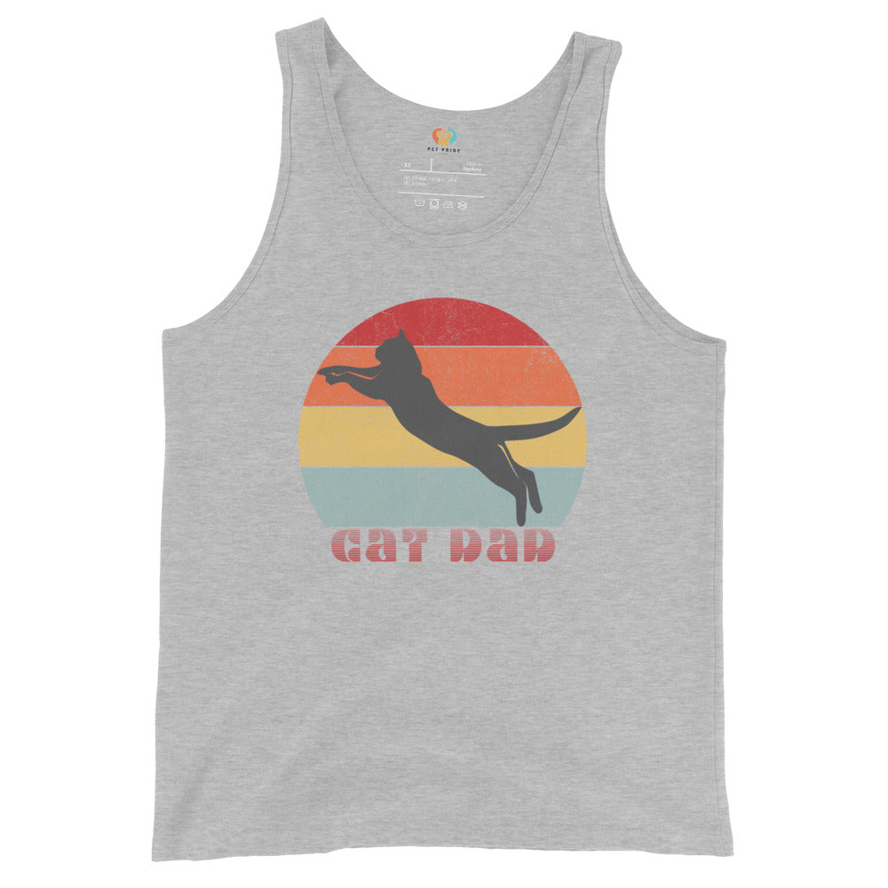 Cat Dad Unisex Tank Top