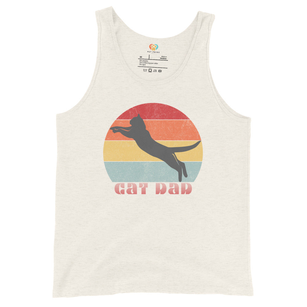 Cat Dad Unisex Tank Top