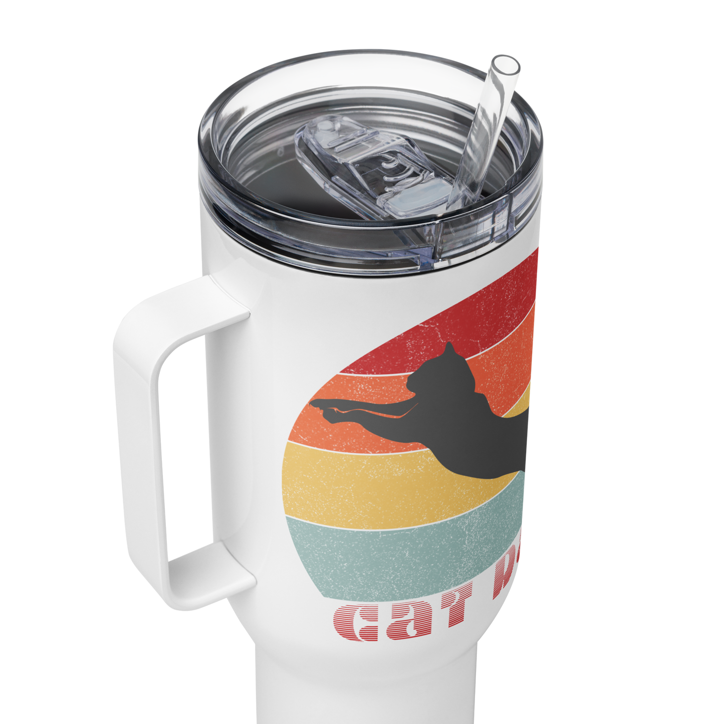 Cat Dad 40oz. Travel Mug