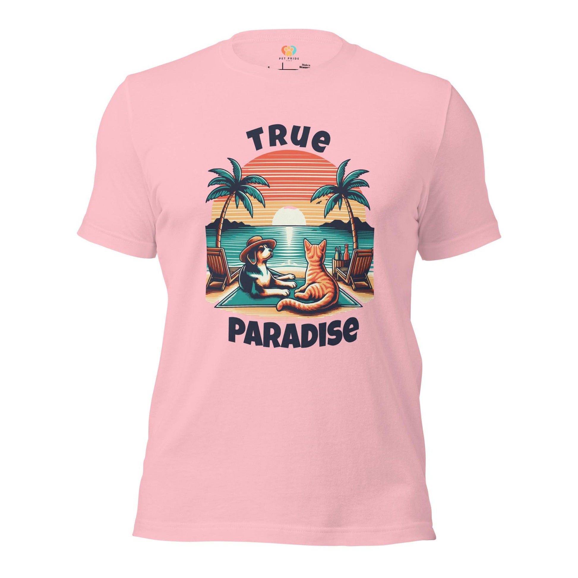 True Paradise Crew Neck Tee - Pet Pride Tees
