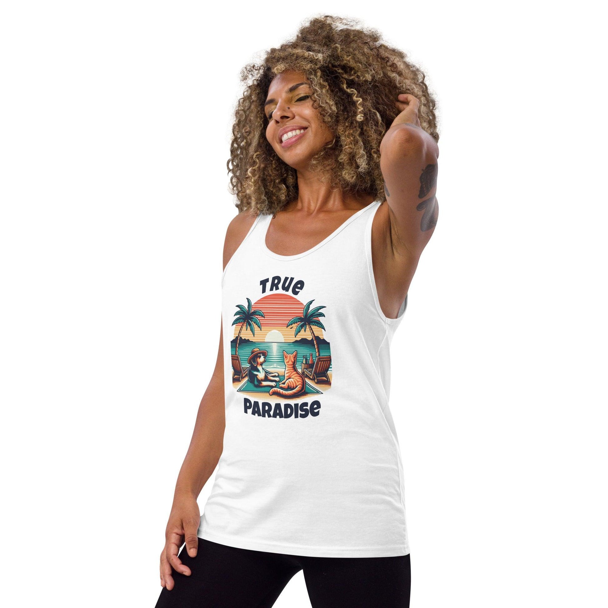 True Paradise Unisex Tank Top - Pet Pride Tees