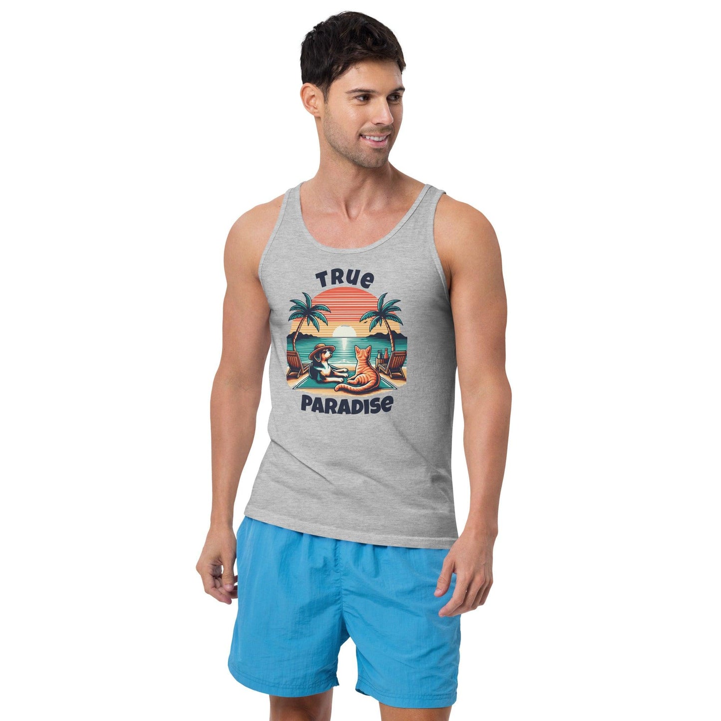 True Paradise Unisex Tank Top - Pet Pride Tees