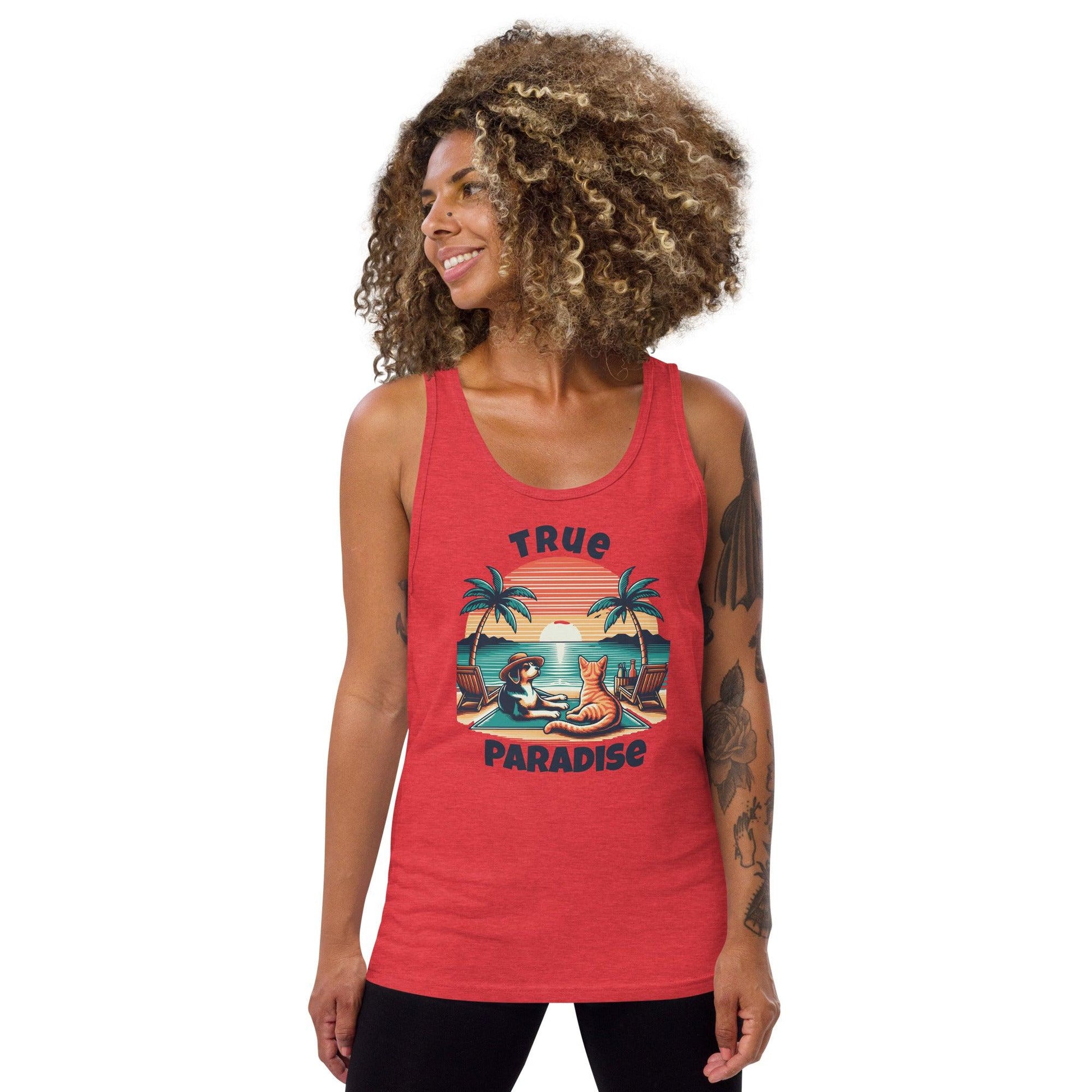 True Paradise Unisex Tank Top - Pet Pride Tees