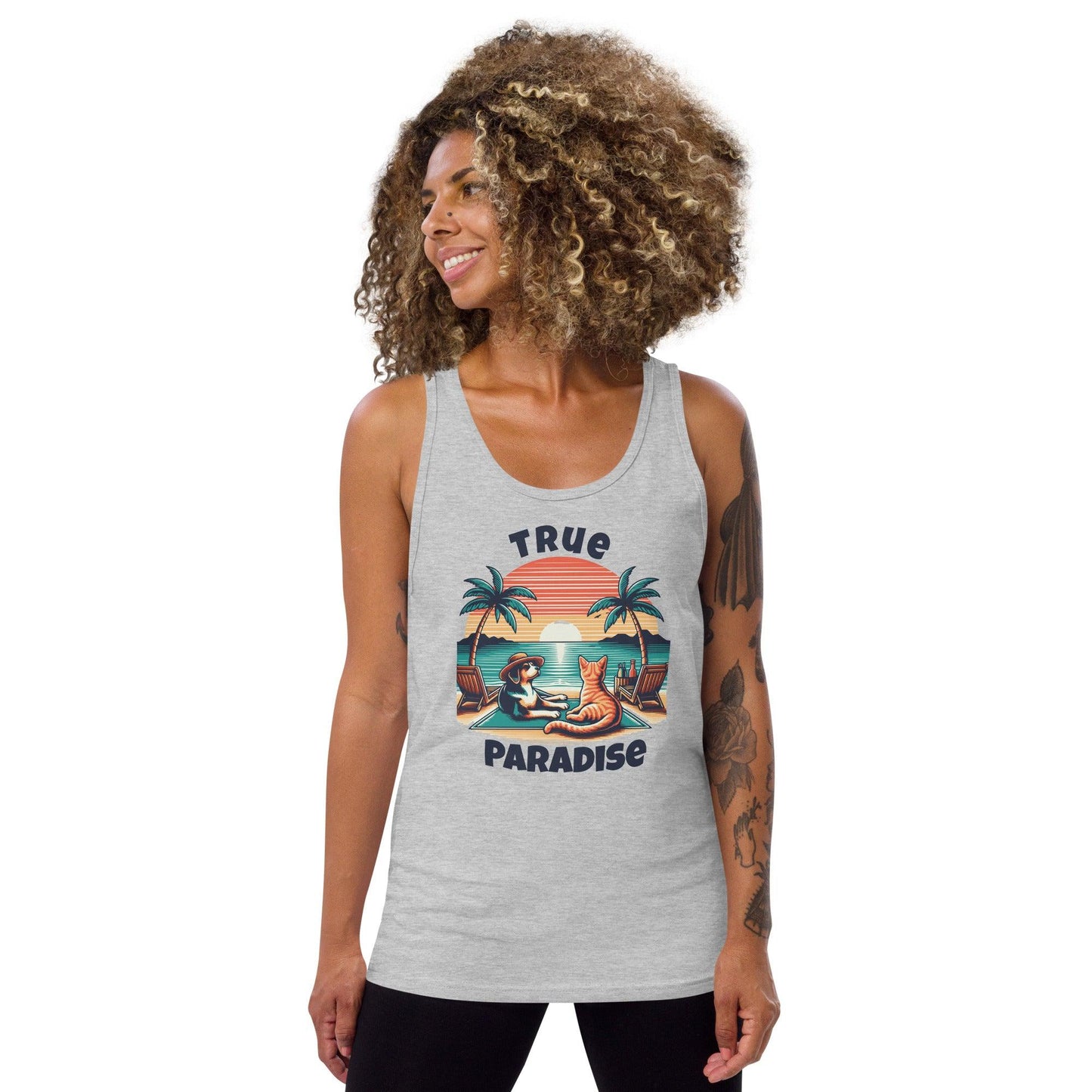 True Paradise Unisex Tank Top - Pet Pride Tees