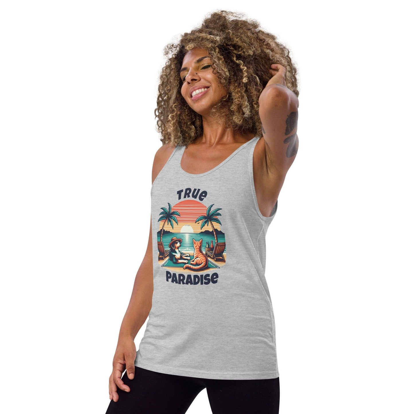 True Paradise Unisex Tank Top - Pet Pride Tees